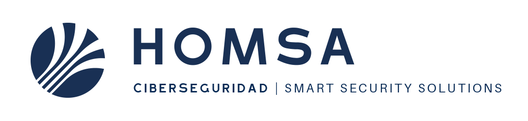 Logotipo de HOMSA CIBERSEGURIDAD |  SMART SECURITY SOLUTIONS > home